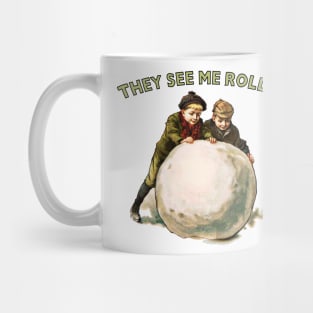 They See Me Rollin' / Humorous Xmas Gift Mug